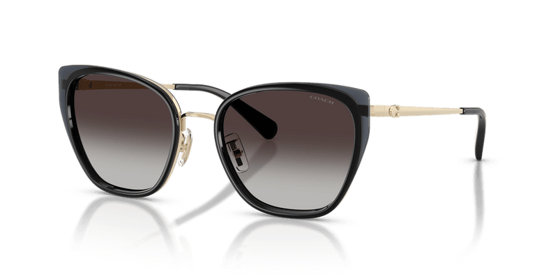 Coach CDP56 HC7187 in Gold/Smoke / Grey Gradient (94848G) - Front View