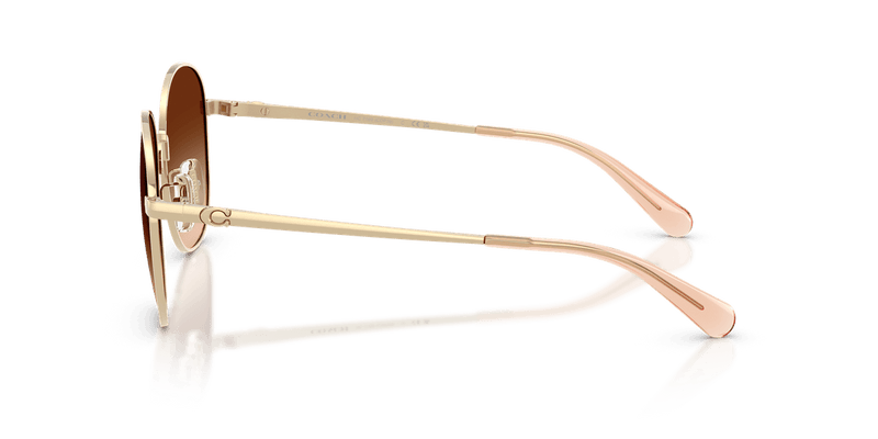 Coach CDP39 HC7189 in Shiny Light Gold / Brown Gradient (900574) - Alternate View