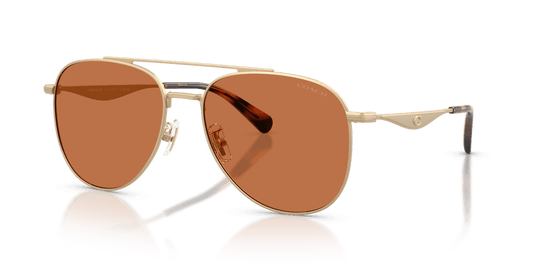 Satin Light Gold / Amber Solid (900573)