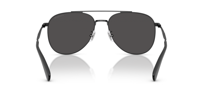 Coach CDP40 HC7190 in Satin Black / Grey Solid (943887) - Alternate View