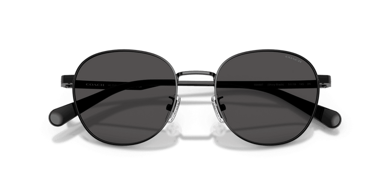 Coach CDP36 HC7191 in Shiny Black / Grey Solid (934487) - Alternate View