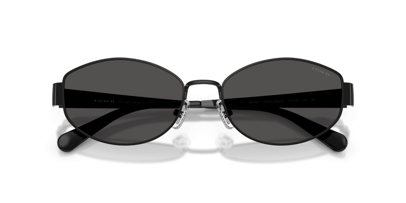Coach CDP44 HC7192D in Shiny Black / Grey Solid (934487) - Alternate View