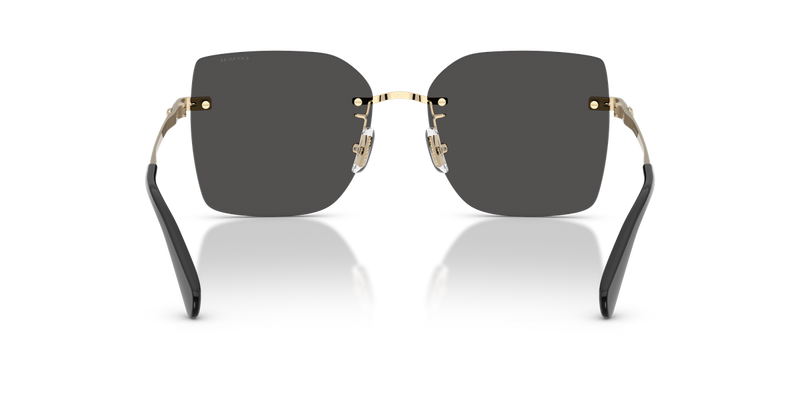 Coach CDP45 HC7193D in Shiny Light Gold / Grey Solid (900587) - Alternate View
