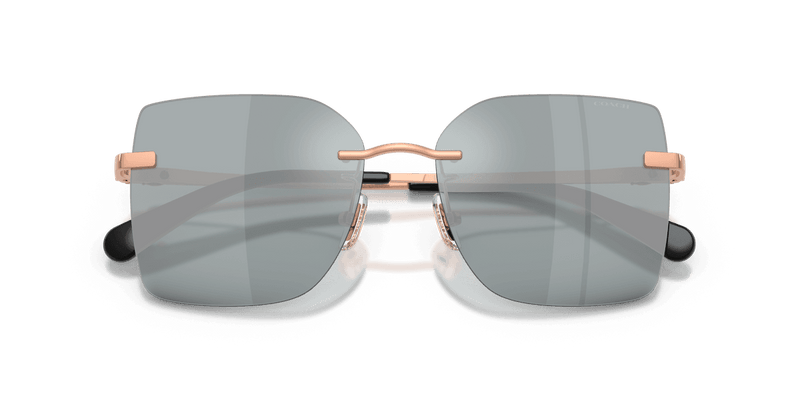 Coach CDP45 HC7193D in Shiny Rose Gold / Grey Mirror (94071U) - Alternate View
