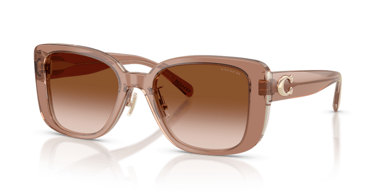 Coach CD472 HC8352 in Brown/Grey / Brown Gradient (577913) - Front View