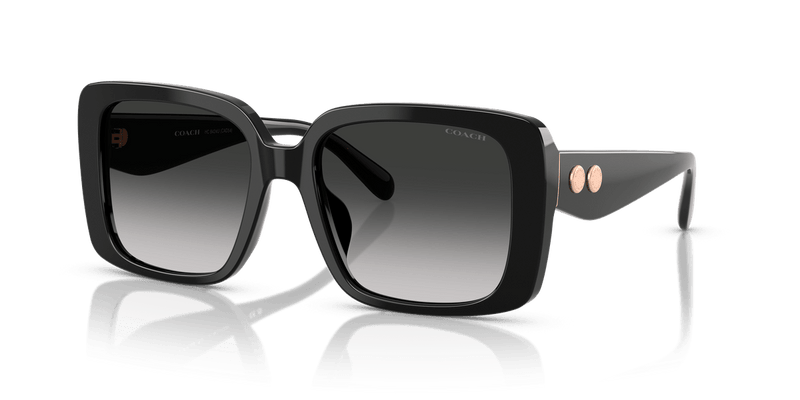 Coach CAD54 HC8424U in Black / Grey Gradient - Alternate View