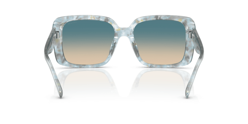 Coach CAD54 HC8424U in Pearlized Blue Watercolor / Blue Yellow Gradient - Alternate View