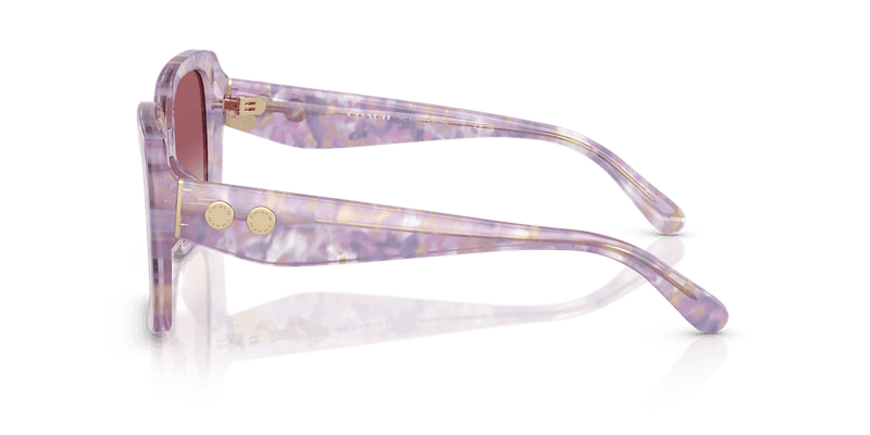 Coach CAD54 HC8424U in Pearlized Purple Watercolor / Puple Pink Gradient - Alternate View