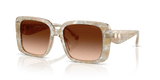 Pearlized Brown Watercolor / Brown Gradient