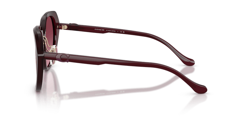 Coach CBY93 HC8436 in Milky Merlot / Merlot Gradient - Alternate View