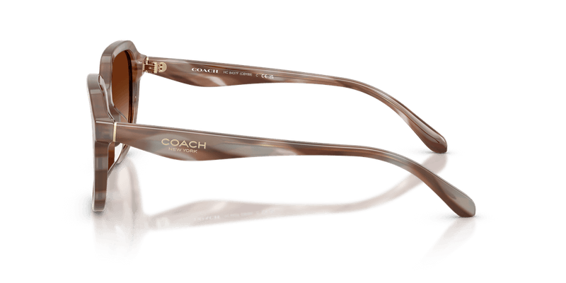 Coach CBY89 HC8437F in Striated Redwood/Maple / Brown Gradient - Alternate View