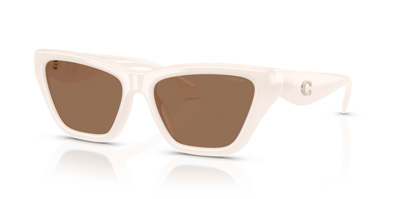 Coach CDP33 HC8449U in Milky Cloud / Brown Solid (579073) - Alternate View