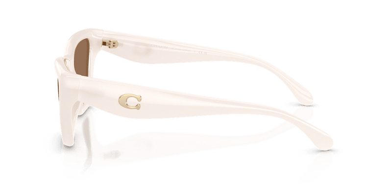 Coach CDP33 HC8449U in Milky Cloud / Brown Solid (579073) - Alternate View