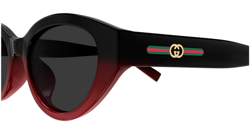 Gucci GG2105SA Sunglasses in Havana (003) - Back View