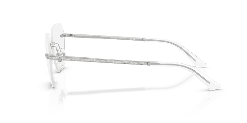 Jimmy Choo JC2016J in Silver (3002) - Temple Detail