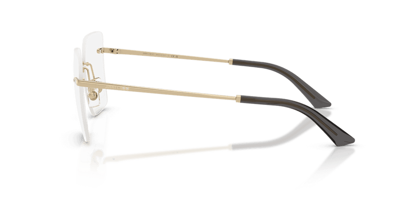 Jimmy Choo JC2020B in Pale Gold (3006) - Temple Detail