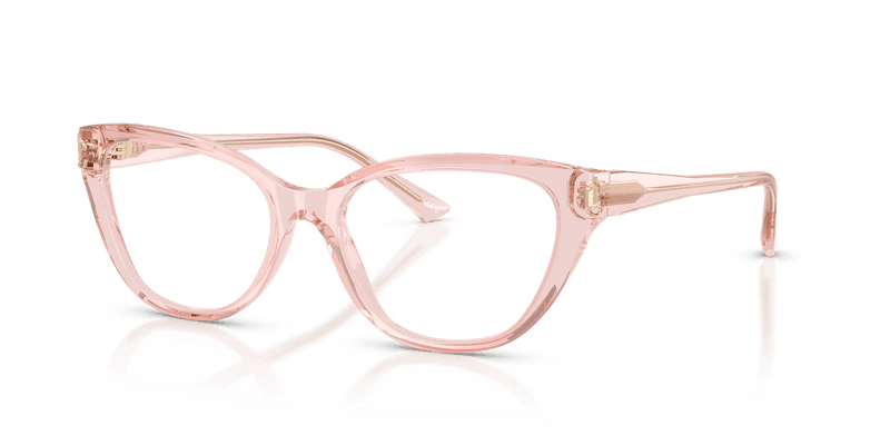 Jimmy Choo JC3011 in Transparent Pink (5034) - Front View