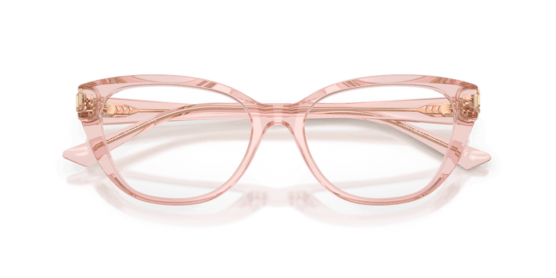Jimmy Choo JC3011 in Transparent Pink (5034) - Side View