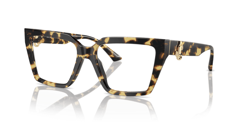 Jimmy Choo JC3017U in Yellow Havana / Demo Lens - Alternate View