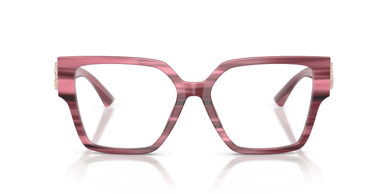 Jimmy Choo JC3032B in Striped Cranberry (5064) - Alternate View