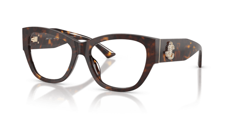 Jimmy Choo JC3033BU in Havana / Demo Lens - Alternate View