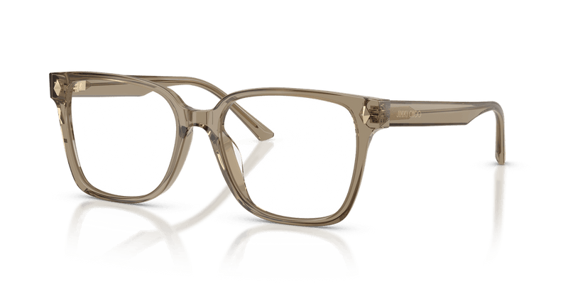Jimmy Choo JC3038D in Transparent Brown / Demo Lens - Alternate View