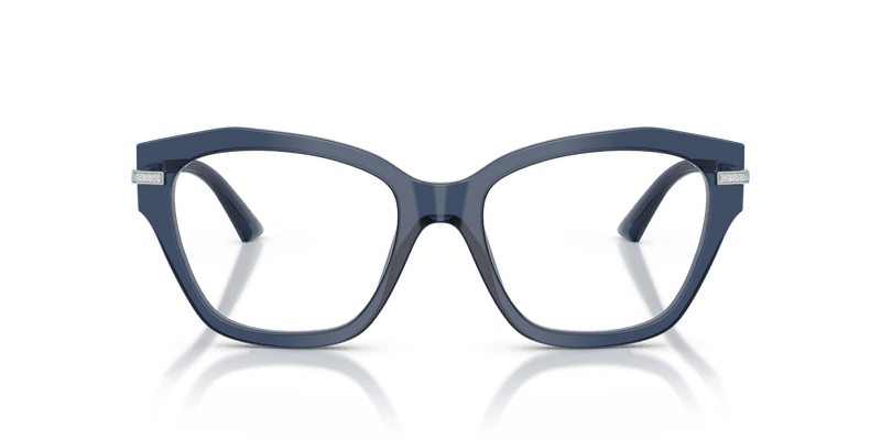 Jimmy Choo JC3043J in Transparent Navy / Demo Lens - Alternate View