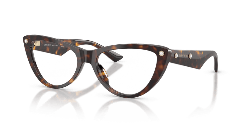Jimmy Choo JC3044HU in Havana / Demo Lens - Alternate View