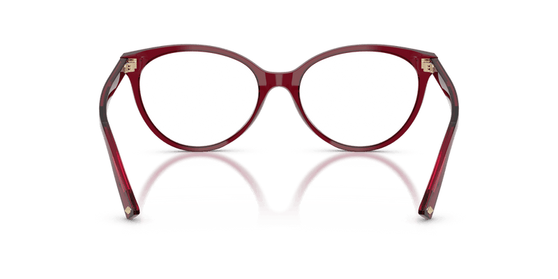 Jimmy Choo JC3047 in Transparent Cranberry / Demo Lens - Alternate View