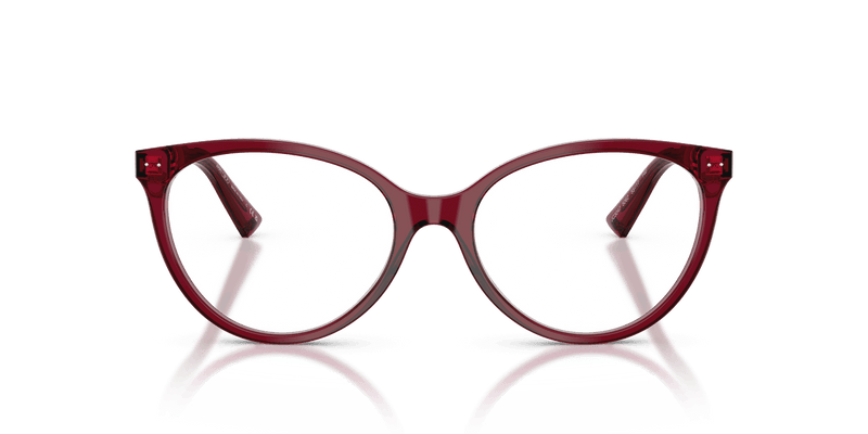 Jimmy Choo JC3047 in Transparent Cranberry / Demo Lens - Alternate View