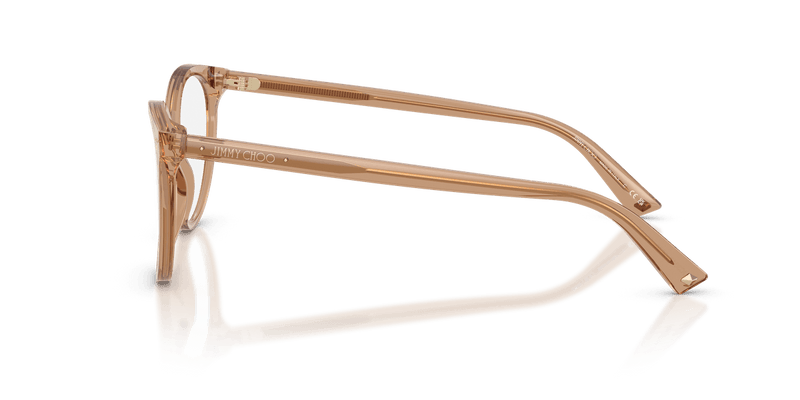 Jimmy Choo JC3047 in Transparent Tan / Demo Lens - Alternate View