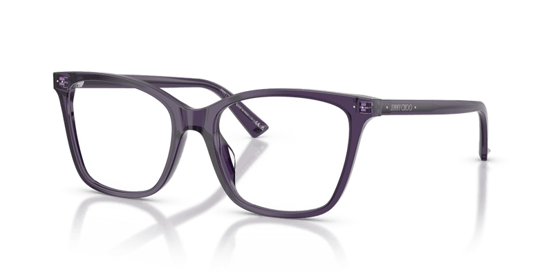 Jimmy Choo JC3048U in Transparent Prune / Demo Lens - Alternate View