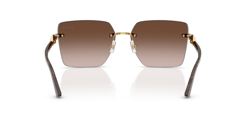 Jimmy Choo JC4018 in Gold / Gradient Brown - Back View