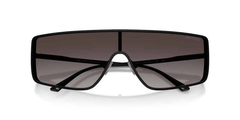 Jimmy Choo JC4021J in Matte Black / Grey Gradient (30018G) - Side View
