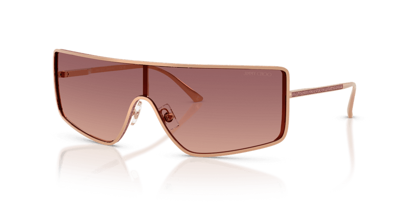 Jimmy Choo JC4021J in Rose Gold / Pink Gradient Violet (30088D) - Alternate View