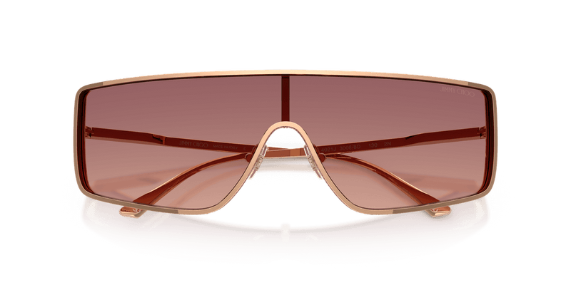 Jimmy Choo JC4021J in Rose Gold / Pink Gradient Violet (30088D) - Alternate View