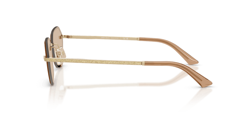 Jimmy Choo JC4022J in Pale Gold / Light Brown (300693) - Alternate View