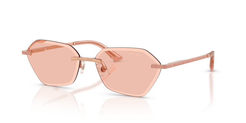 Jimmy Choo JC4022J in Rose Gold / Dark Pink (300884) - Alternate View