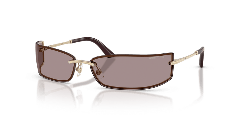 Jimmy Choo JC4024B in Pale Gold / Light Purple Brown (30067N) - Alternate View