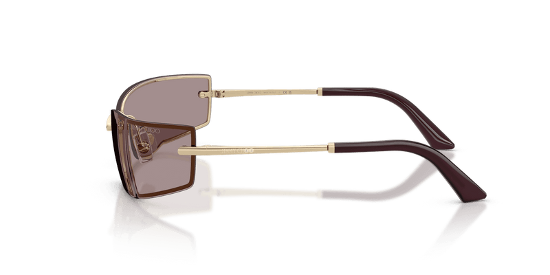 Jimmy Choo JC4024B in Pale Gold / Light Purple Brown (30067N) - Alternate View