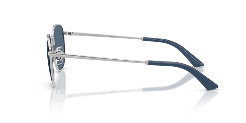 Jimmy Choo JC4025B in Silver / Dark Blue (300280) - Temple Detail