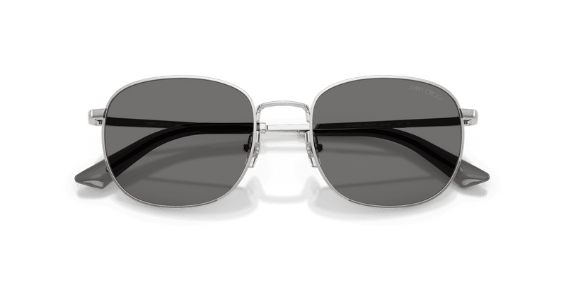Jimmy Choo JC4025B in Silver / Dark Grey Polarized (300281) - Alternate View