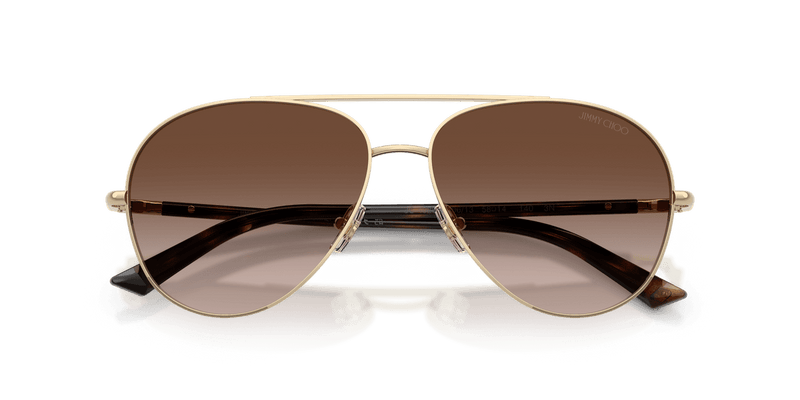 Jimmy Choo JC4026 in Pale Gold / Brown Gradient (300613) - Alternate View