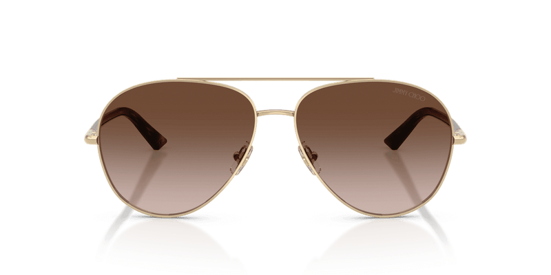 Jimmy Choo JC4026 in Pale Gold / Brown Gradient (300613) - Alternate View