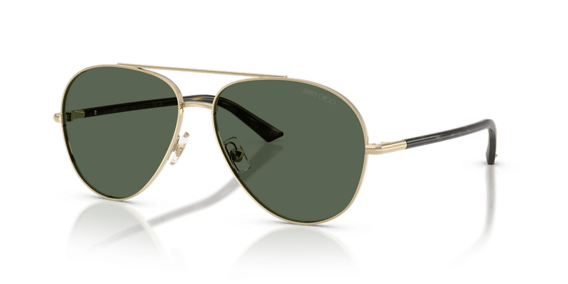 Jimmy Choo JC4026 in Pale Gold / Dark Green (300671) - Alternate View