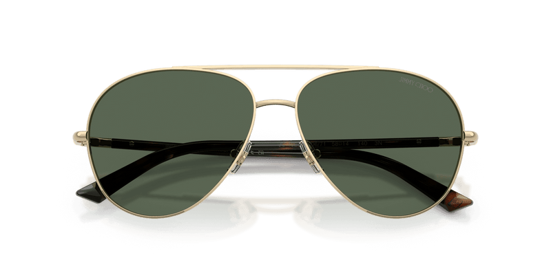 Jimmy Choo JC4026 in Pale Gold / Dark Green (300671) - Alternate View