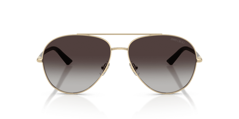Jimmy Choo JC4026 in Pale Gold / Grey Gradient (30068G) - Alternate View