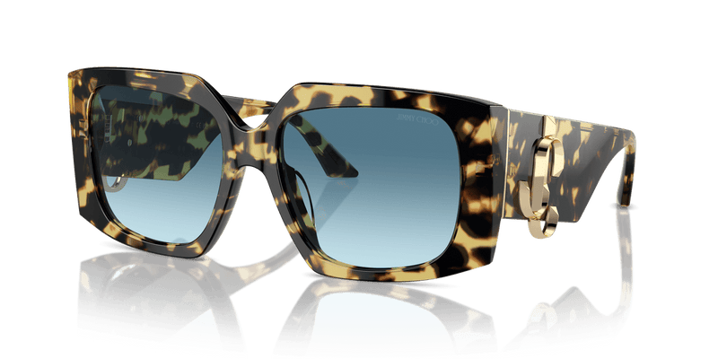 Jimmy Choo JC5006U in Yellow Havana / Gradient Blue - Alternate View