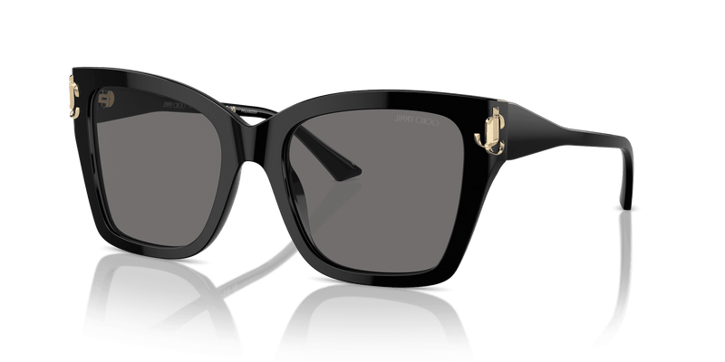Jimmy Choo JC5012 in Black / Polarized Dark Grey (500081) - Alternate View
