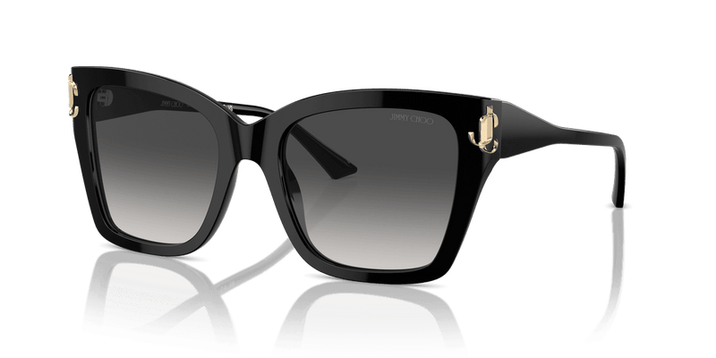 Jimmy Choo JC5012 in Black / Gradient Grey (50008G) - Alternate View
